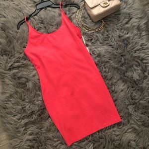 Coral Mini Dress